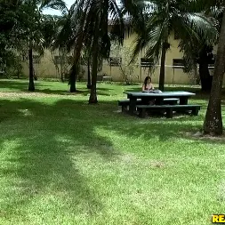Alyssa Bradyn in 'Reality Kings' Tongue tactic (Thumbnail 1)