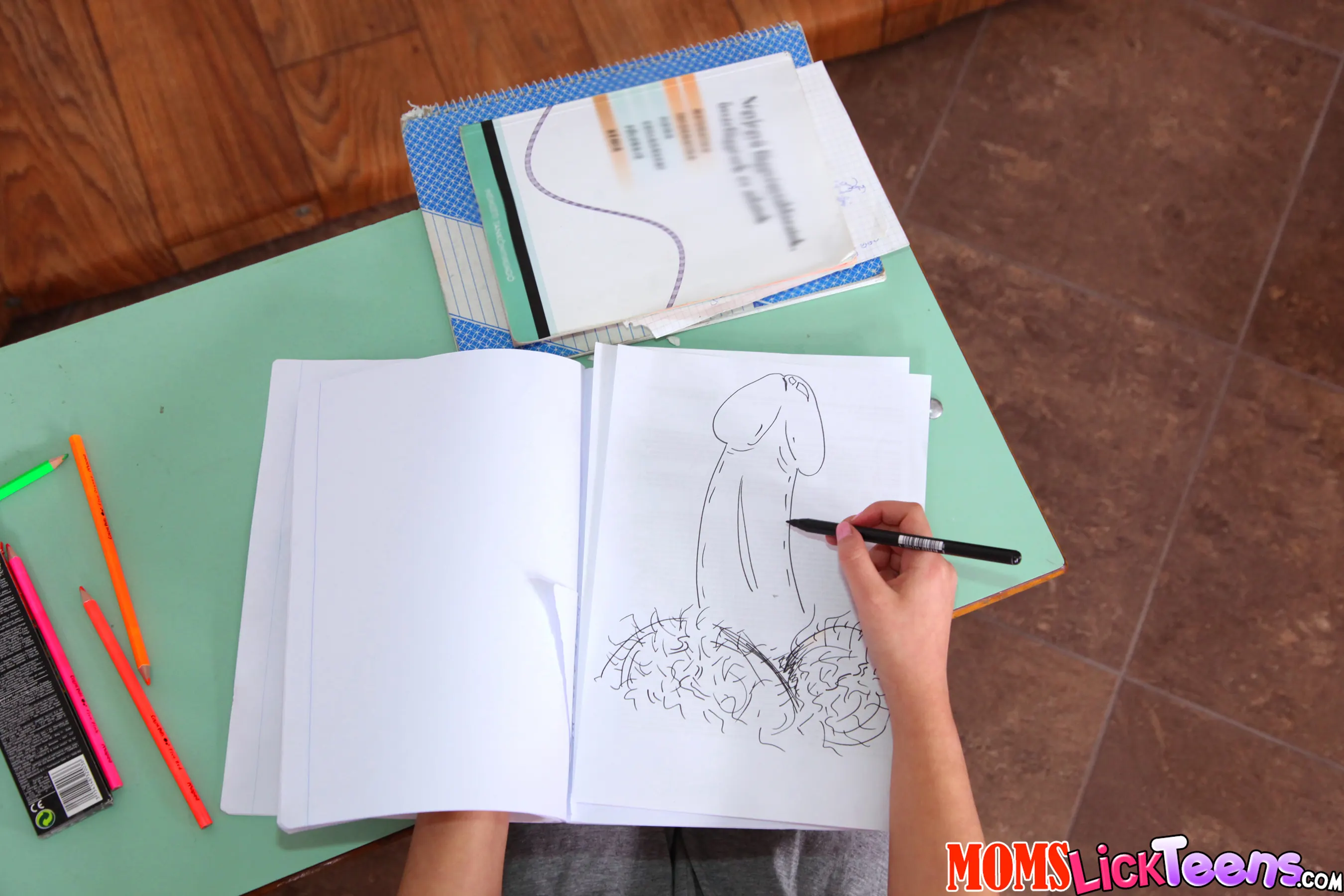 Reality Kings 'No Drawing Penis' starring Anina Silk (Photo 45)