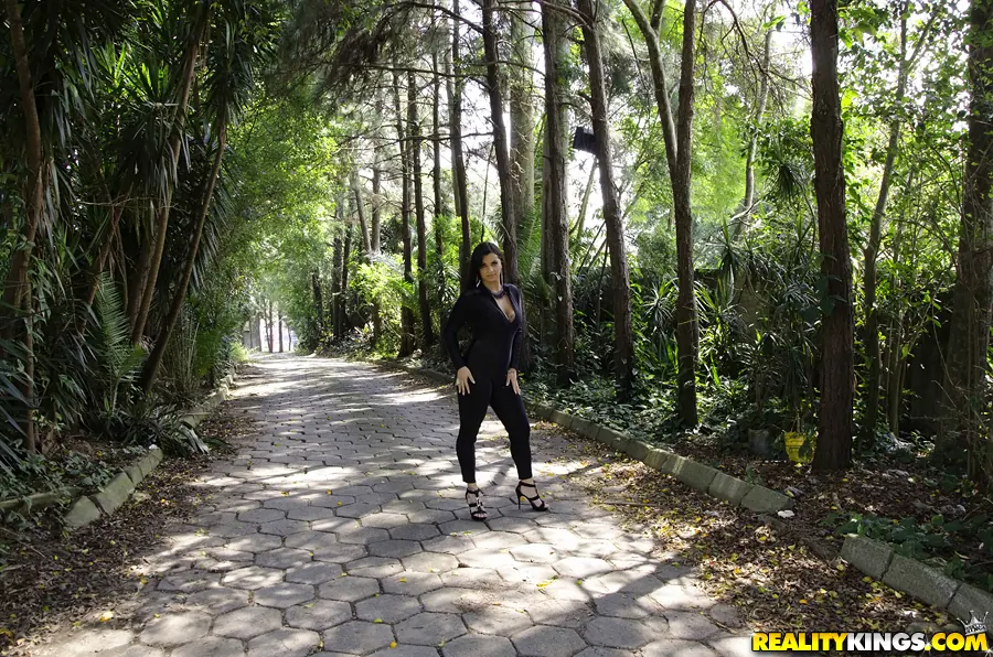 Reality Kings 'Sexy walk' starring Cristine Castellari (Photo 1)