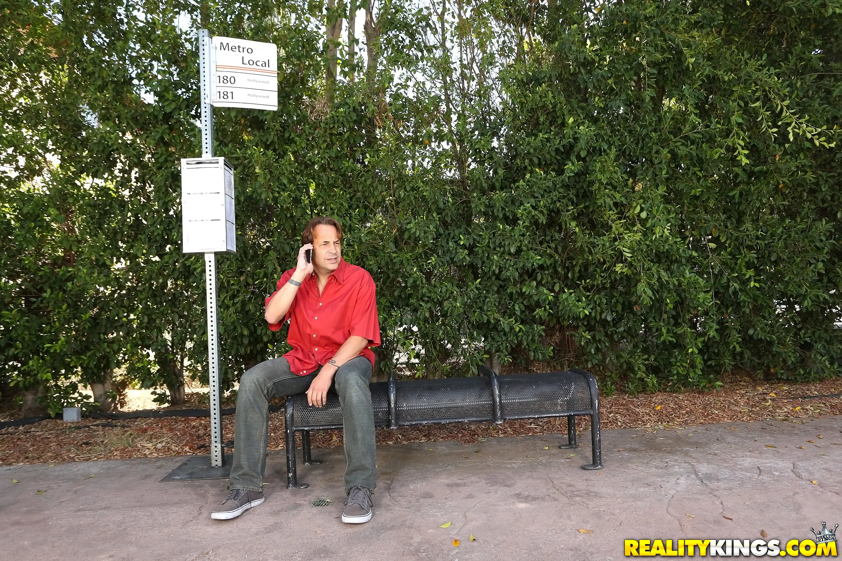 Reality Kings 'Bus stop lust' starring Megan Rain (Photo 1)